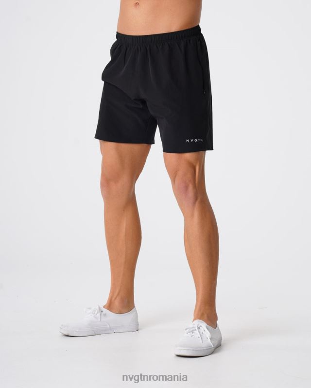 NVGTN pantaloni scurți flexibili fundurile negru bărbați F0DH777