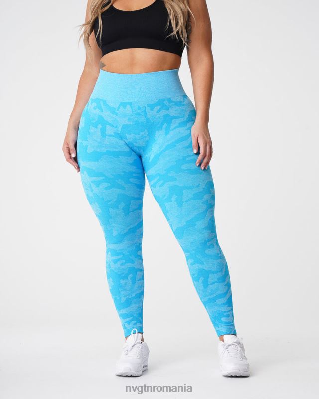 NVGTN jambiere camuflate fără cusături fitness Caraibe femei F0DH666