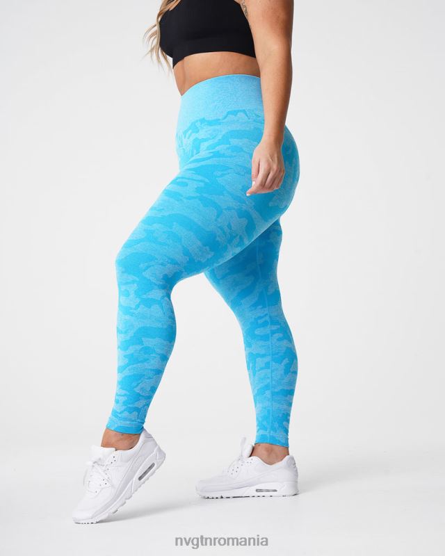 NVGTN jambiere camuflate fără cusături fitness Caraibe femei F0DH666