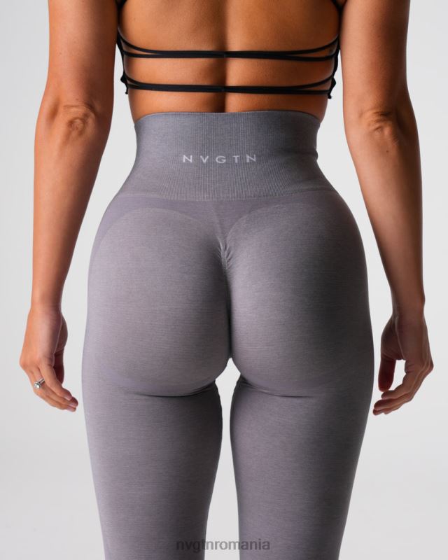 NVGTN jambiere contour 2.0 fără cusături fitness gri femei F0DH488
