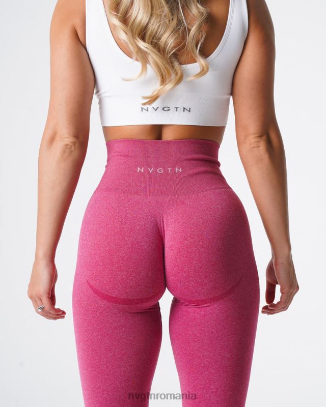 NVGTN jambiere curbe fără cusături fitness purpuriu femei F0DH617