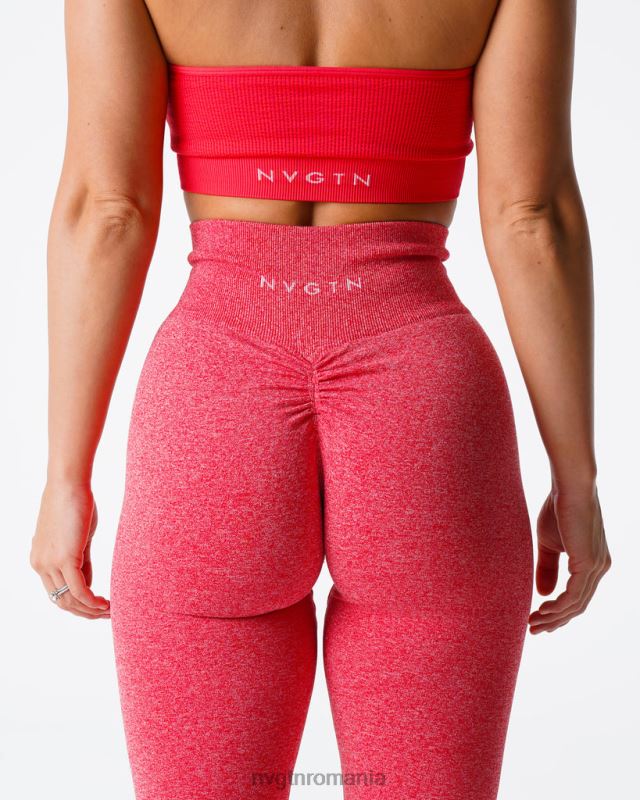 NVGTN leggings fără cusături fitness Mar glazurat femei F0DH541