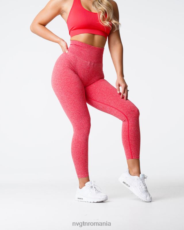 NVGTN leggings fără cusături fitness Mar glazurat femei F0DH541