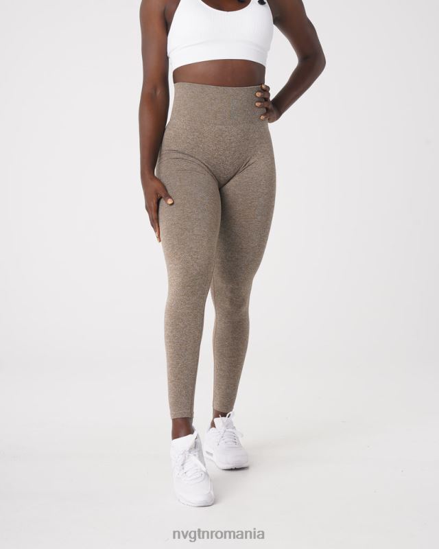 NVGTN leggings fără cusături fitness moca femei F0DH562