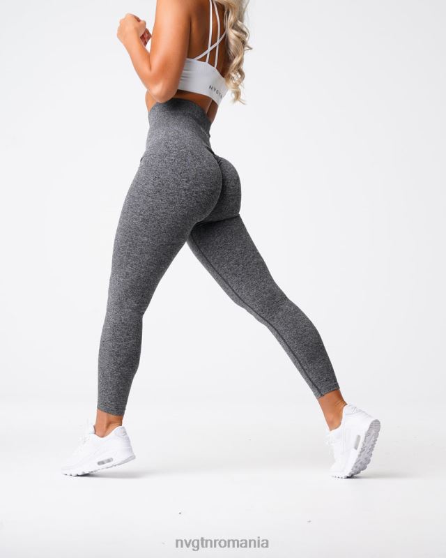 NVGTN leggings fără cusături fitness pete negre femei F0DH559