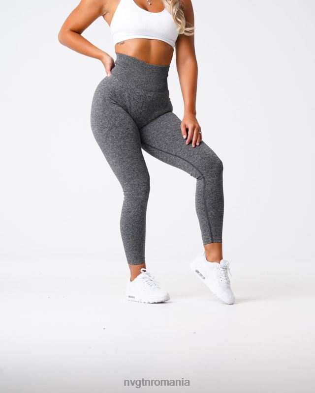 NVGTN leggings fără cusături fitness pete negre femei F0DH559
