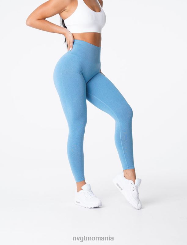 NVGTN nv jambiere fără cusături fitness cer albastru femei F0DH606
