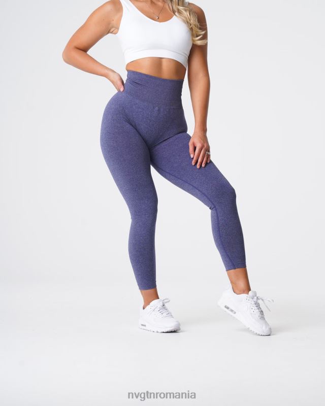 NVGTN nv jambiere fără cusături fitness indigo femei F0DH605