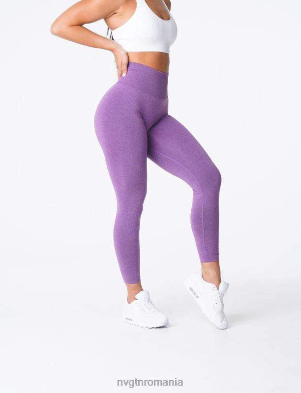 NVGTN nv jambiere fără cusături fitness violet femei F0DH599