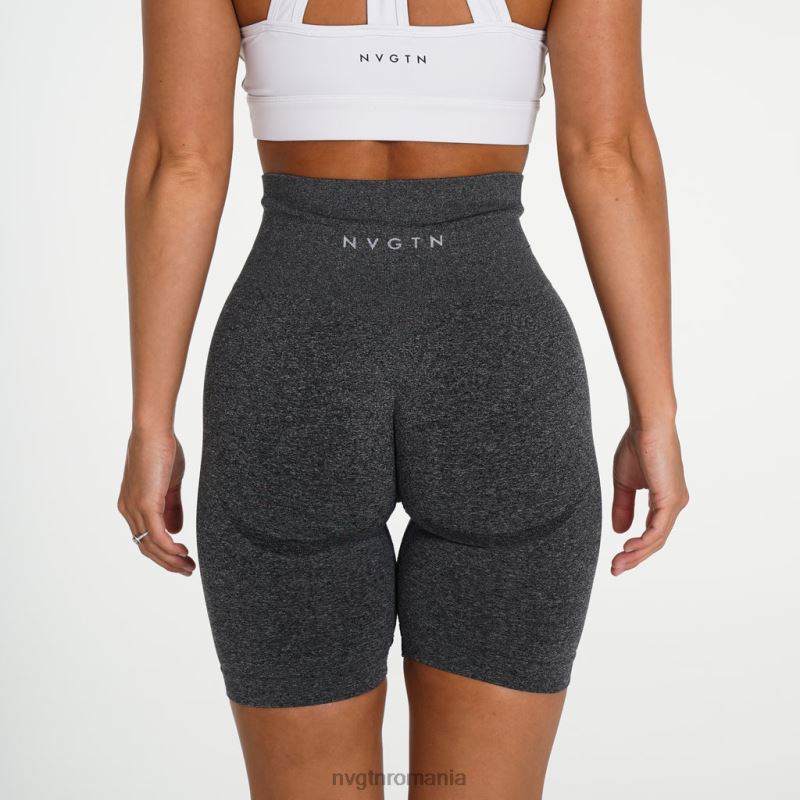 NVGTN pantaloni scurți de motociclist fitness pete negre femei F0DH477