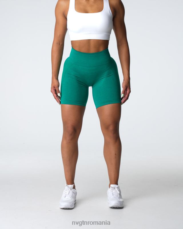 NVGTN pantaloni scurți fără sudură contour 2.0 fitness jad femei F0DH319