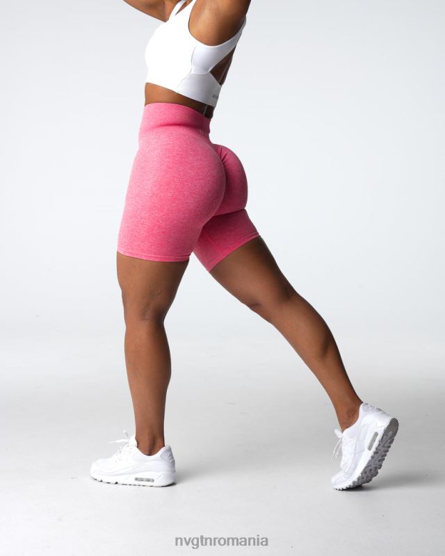 NVGTN pantaloni scurți fără sudură fitness coral femei F0DH405