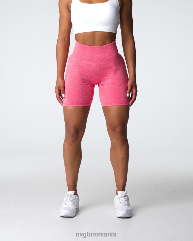 NVGTN pantaloni scurți fără sudură fitness coral femei F0DH405