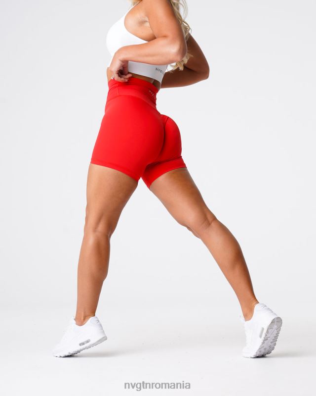 NVGTN pantaloni scurți semnătură 2.0 fitness stacojiu femei F0DH476