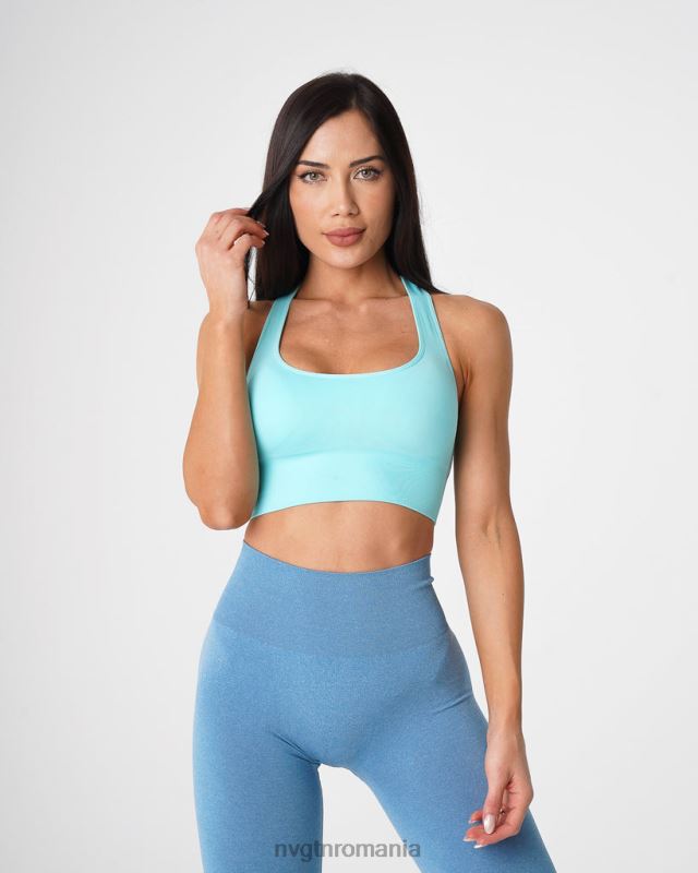 NVGTN aprinde sutien fără cusături fitness acva femei F0DH45