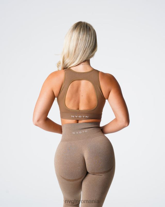 NVGTN pursuit sutien fără cusături fitness moca femei F0DH144