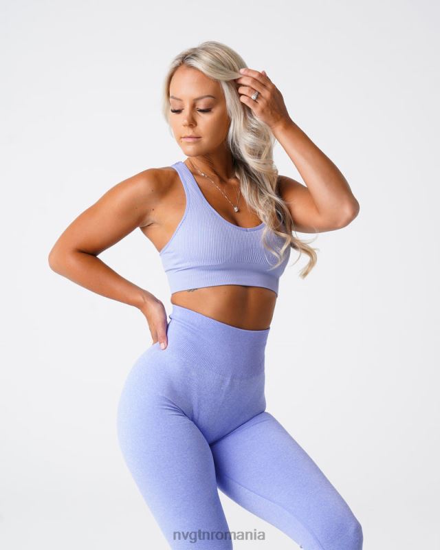 NVGTN sutien fără cusături cu nervuri galaxy fitness brebenoc femei F0DH61