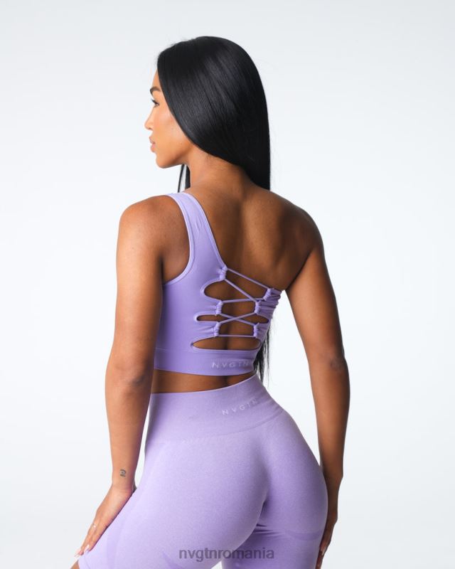 NVGTN sutien fără cusături passion fitness liliac femei F0DH20