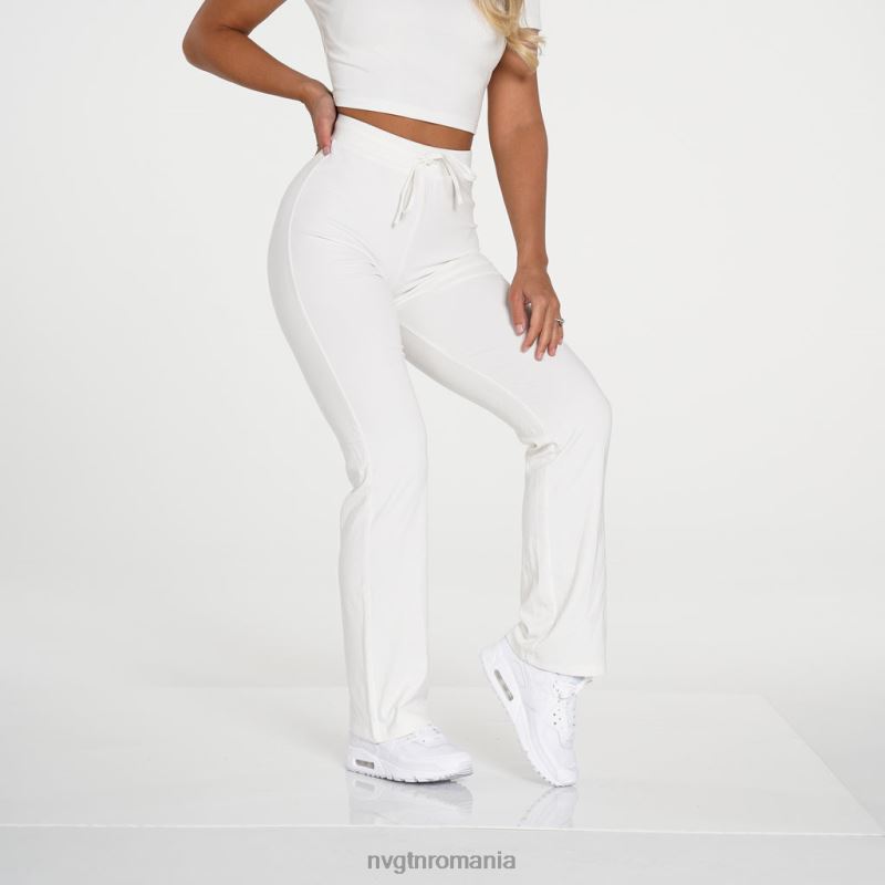 NVGTN salut pantaloni lounge de weekend mod de viata cremă femei F0DH749