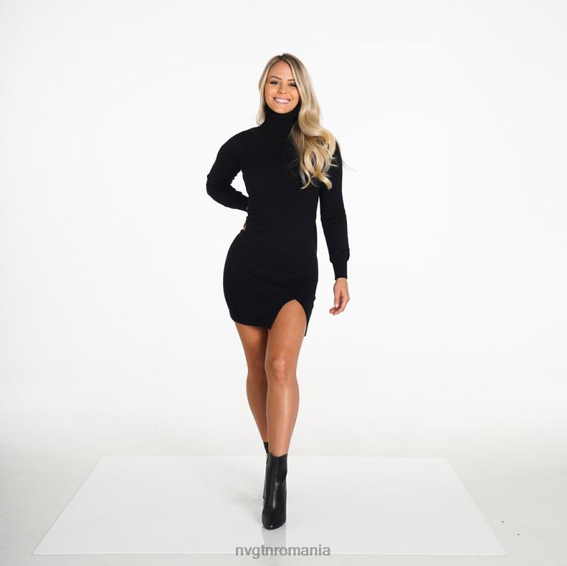 NVGTN pentru totdeauna a ta rochie pulover mod de viata negru femei F0DH732